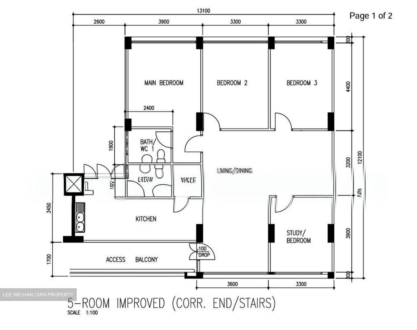 Blk 125 Pasir Ris Street 11 (Pasir Ris), HDB 5 Rooms #558882321